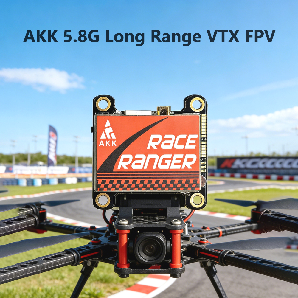 AKK 5.8G Long Range VTX FPV Tr - Drone Racing Transmitter のレビューと価格