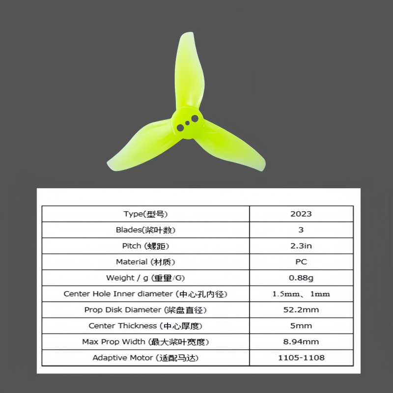 Gemfan 2023 three bladed 2-inc - Drone Racing Gate のレビューと価格