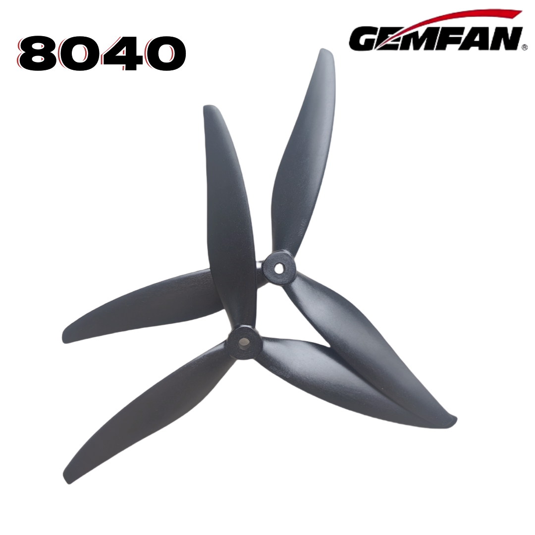 Gemfan 8040 8X4X3 3-blade 8-in - Drone Racing Propeller のレビューと価格