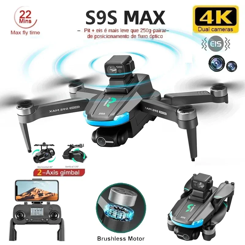 NEW S9S MAX MINI Drone 4K 2-Ax - Drone Racing Camera のレビューと価格