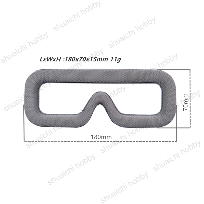 FPV Goggles Eye Mask Faceplate - Drone Racing Gate のレビューと価格