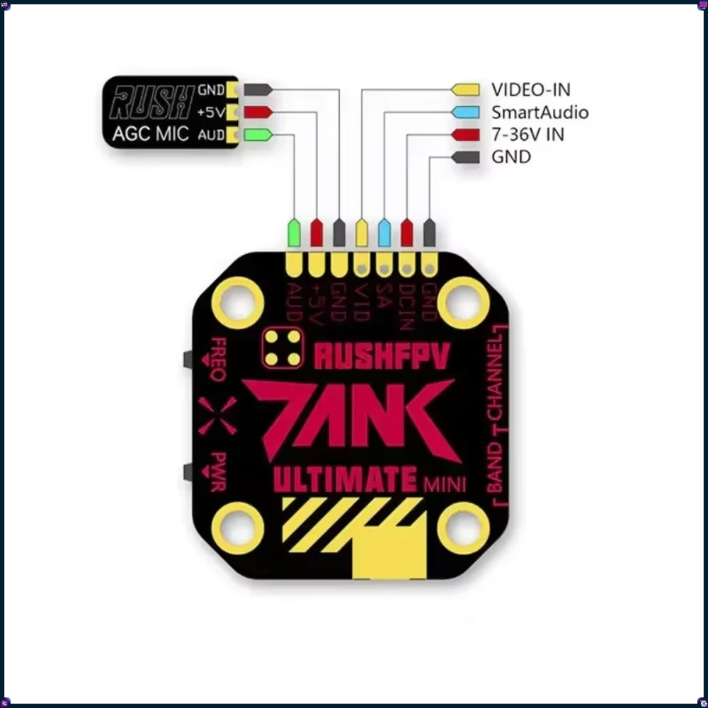 Rush Cherry FPV Stubby Antenna - Drone Racing Receiver のレビューと価格