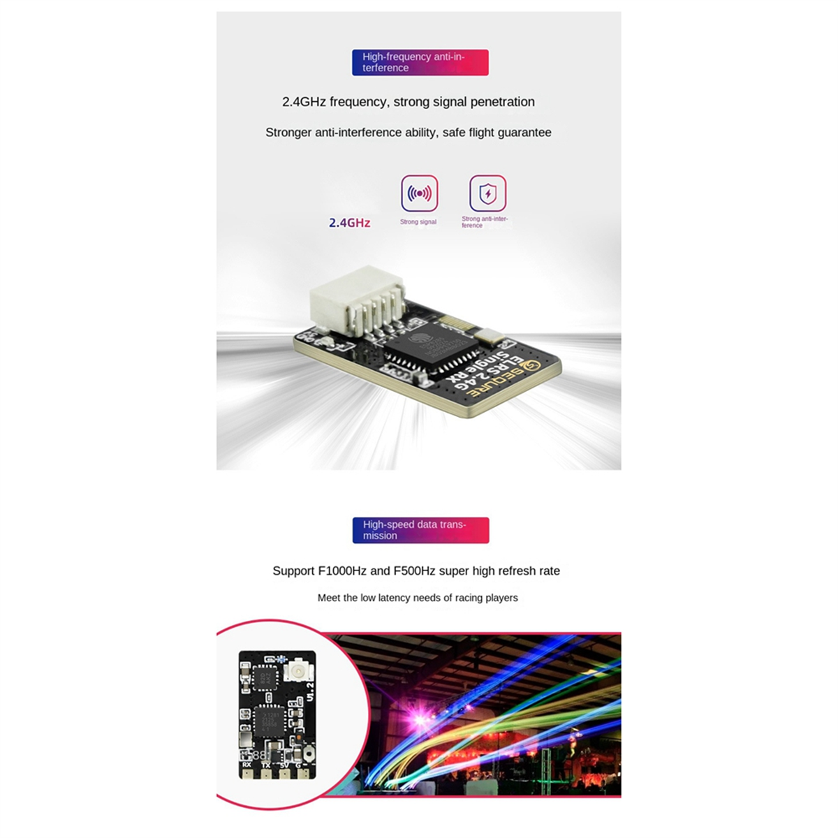 A56G-SEQURE ELRS 2.4GHz Single - Drone Racing Charger のレビューと価格