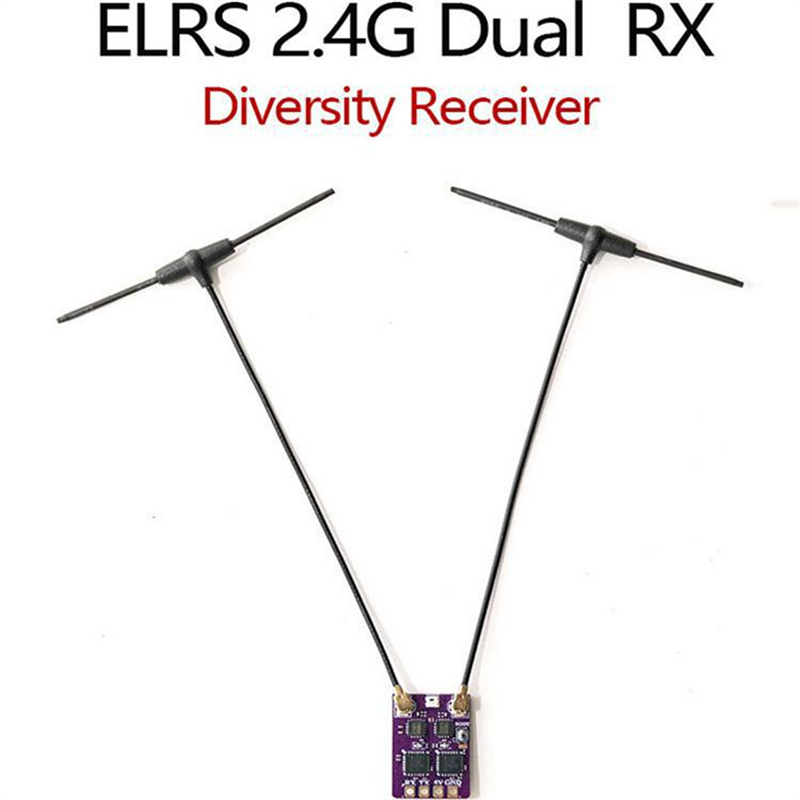 Y45A-ELRS 2.4G Diversity Recei - Drone Racing Antenna のレビューと価格