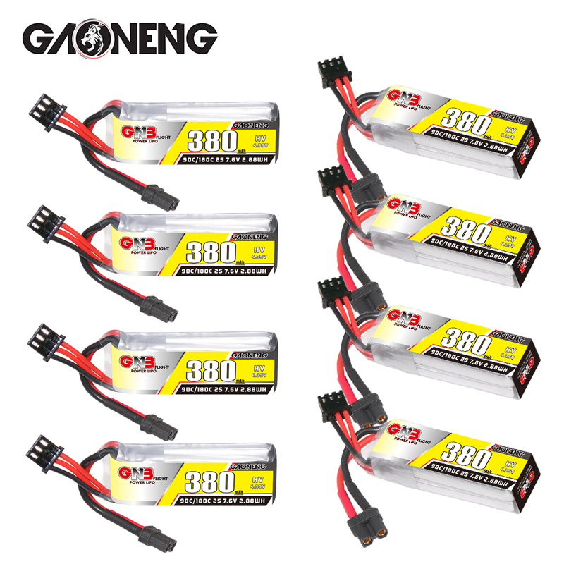 GNB 2S 7.6V 380mAh 90C/180C Li - Drone Racing Battery のレビューと価格