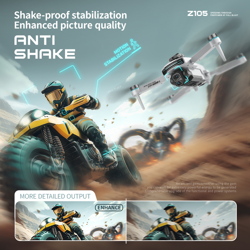 New Z105 RC Drone 8K Professio - Drone Racing Charger のレビューと価格