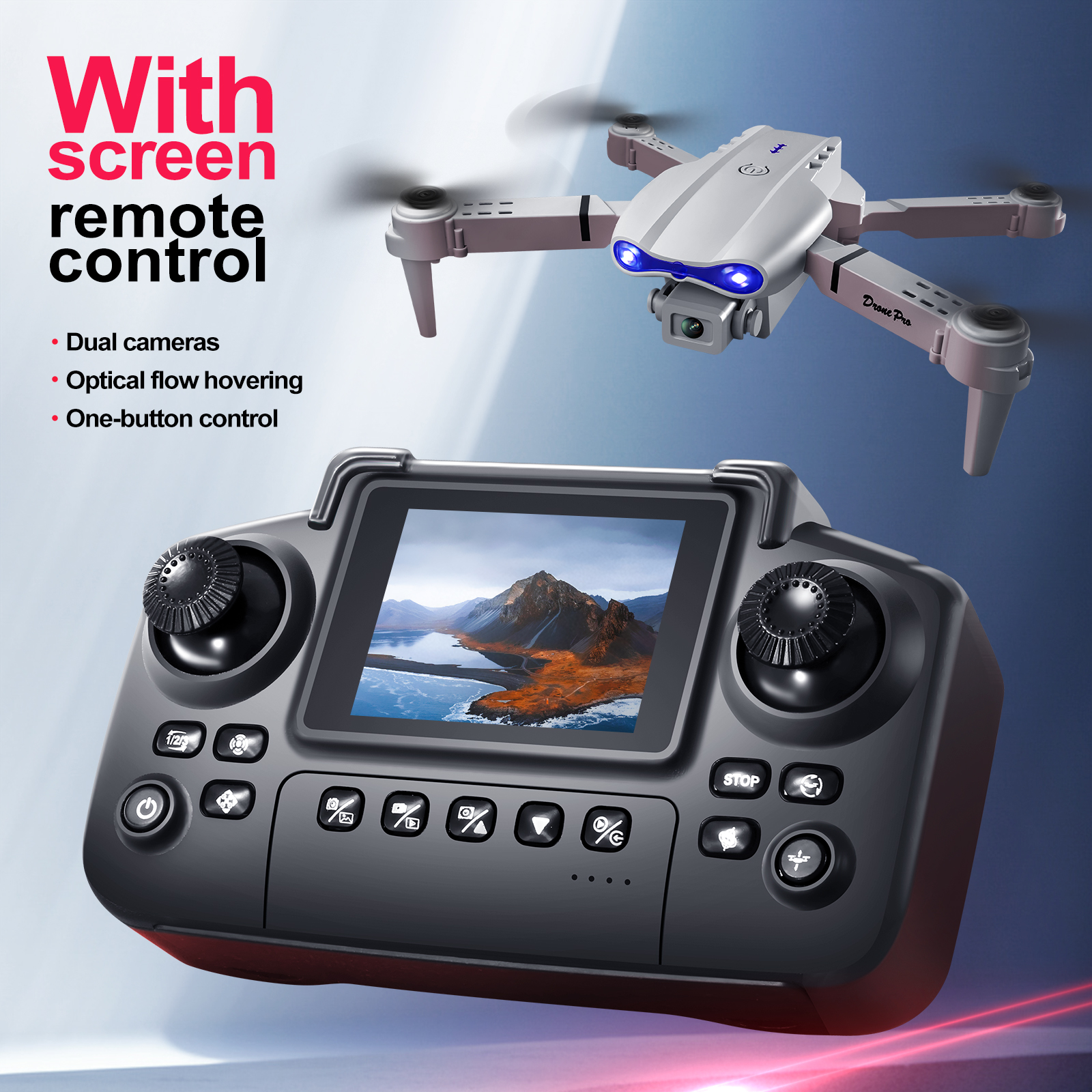 2025 New E88 E99 Upgraded Dron - Drone Racing Camera のレビューと価格