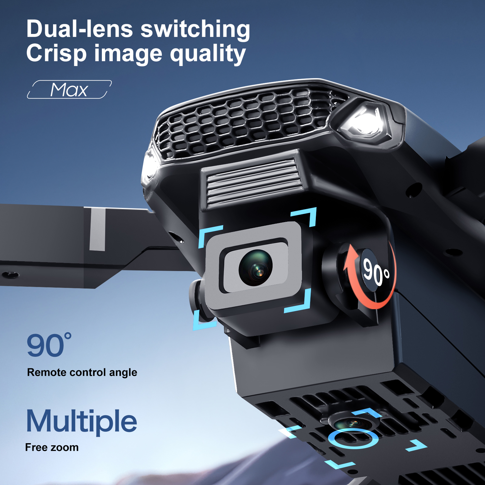 2025 New E88 E99 Upgraded Dron - Drone Racing Camera のレビューと価格