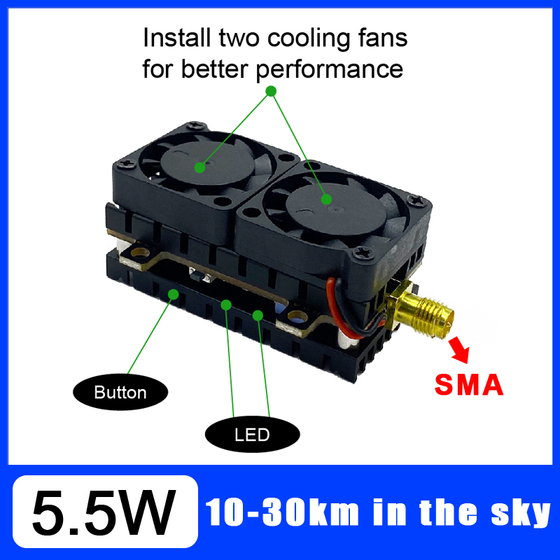 Long Range 5.8GHz 5.5W Video T - Drone Racing Vtx のレビューと価格