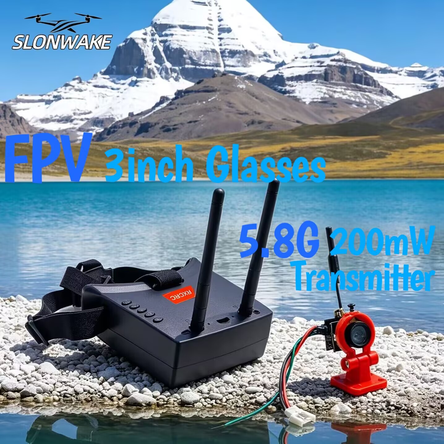 SLONWAKE 5.8G Analog VTX Trans - Drone Racing Vtx のレビューと価格