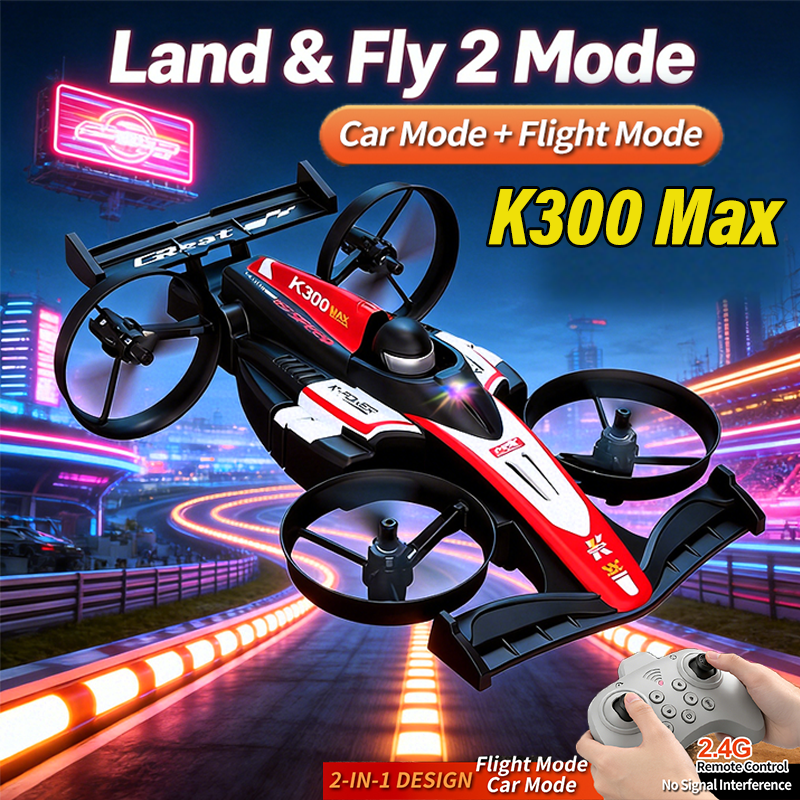 Mini RC Flying Car Transformab - Drone Racing Charger のレビューと価格