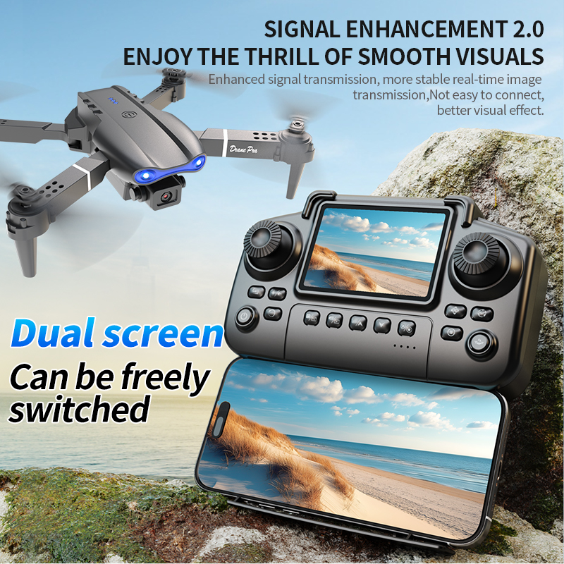 E99 PRO Drone Screen Control A - Drone Racing Camera のレビューと価格